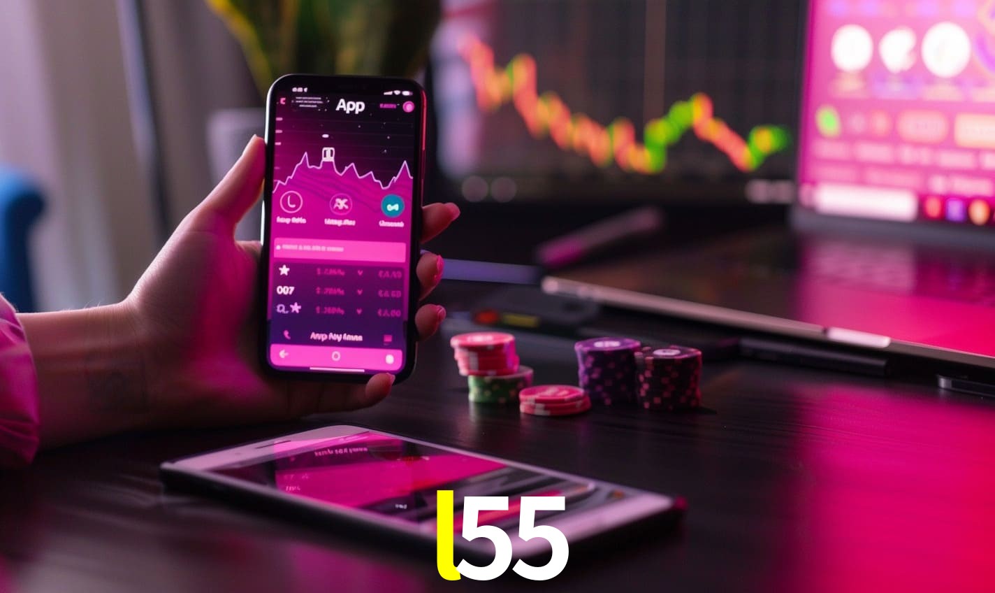 Recursos Exclusivos do App l55 - Modo Offline, Login Biométrico